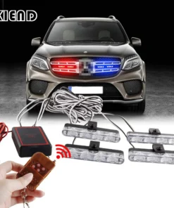 Emergency Strobe Lights Police Wireless Flash