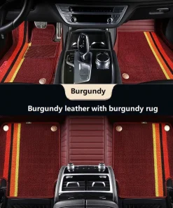 Maroon Car Floor Mats – Exclusive Edition