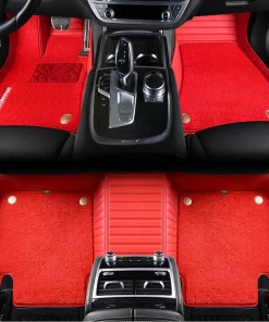 Red Car Floor Mats – Premium Edition
