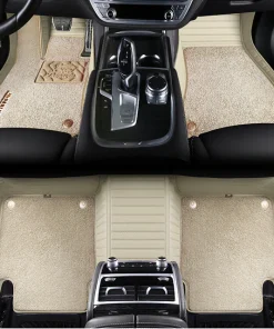 Beige Car Floor Mats – Premium Edition