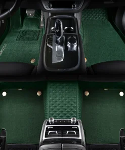 Green Car Floor Mats – Premium Edition