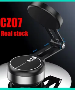 Magnetic Suction Cup Phone Mount for iPhone 16/15/14/13/12 Pro Max Plus Mini 360° Adjustable Magnetic Cell Phone Holder for Car
