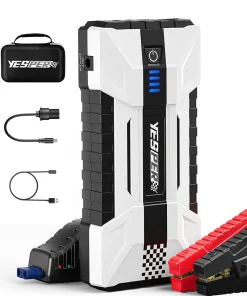 YESPER 1000A Car Jump Starter Power Bank 12000mAh Portable Battery Station For 8L/6L Car Emergency Booster Starting Device YJS15
