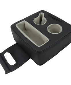 Auto Backseat Cup Holder Storage Box Auto Center Console Armrest Height Pad Auto Back Seat Organizer Box Car Interior Organizer