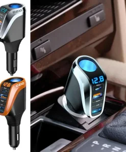 4 In 1 Lighter Adapter 188W Universal Charger Lighter USB Charger With 3 USB Ports 12V/24V Car Charger With High Definition LED