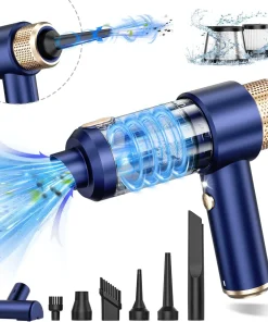 Car Vacuum Cleaner Air Blower Cordless Powerful Wireless Car Cleaner Portable Vacuum Cleaner Cleaning Machine For Car Home 2 In1
