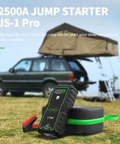 UTRAI Power Bank 2500A Jump Starter Portable Charger Car Booster 12V Auto Starting Device Emergency Car Battery Starter