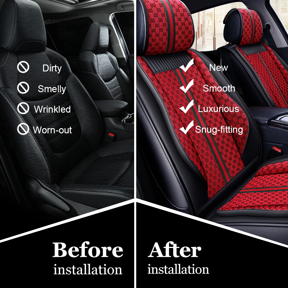 PU Leather Universal Car Seat Cover Cushion Protection Cushion Anti-scratch PU Leather Universal Car Seat Cover Cushion Protection Cushion Anti-scratch