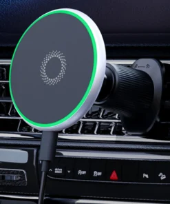 Magnetic Air Vent Phone Bracket for MagSafe Car Mount 360 Degree Rotation Fit for iPhone 12 13 14 15