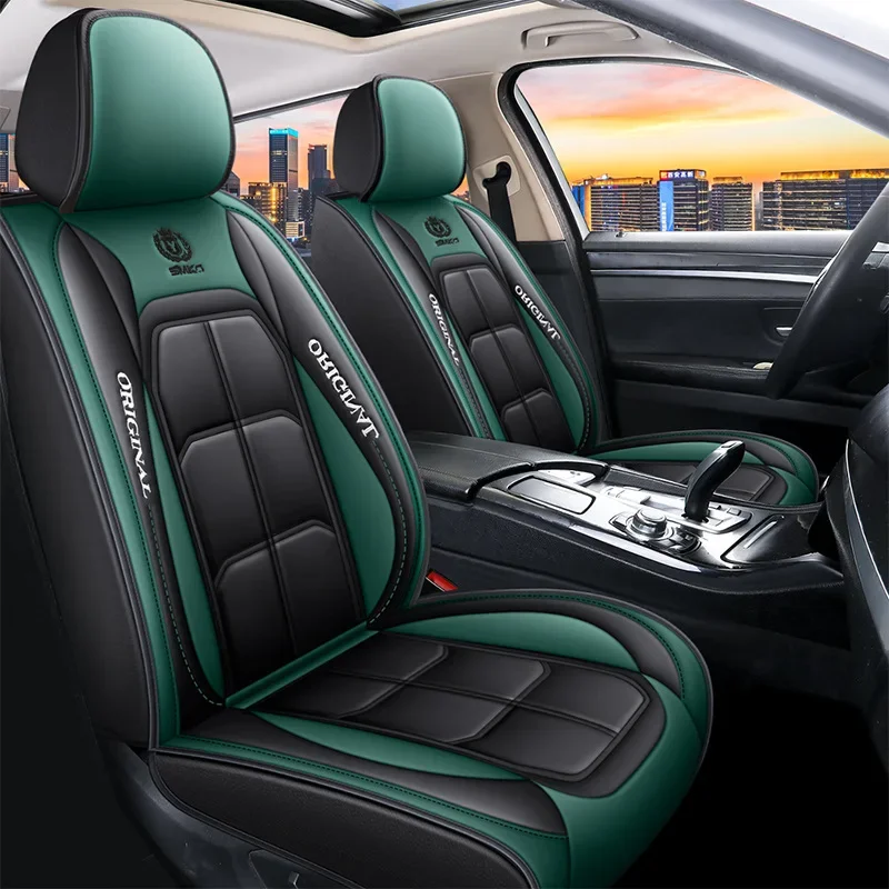car seat covers Green oxen additional premium synthetic leather seat covers car interior